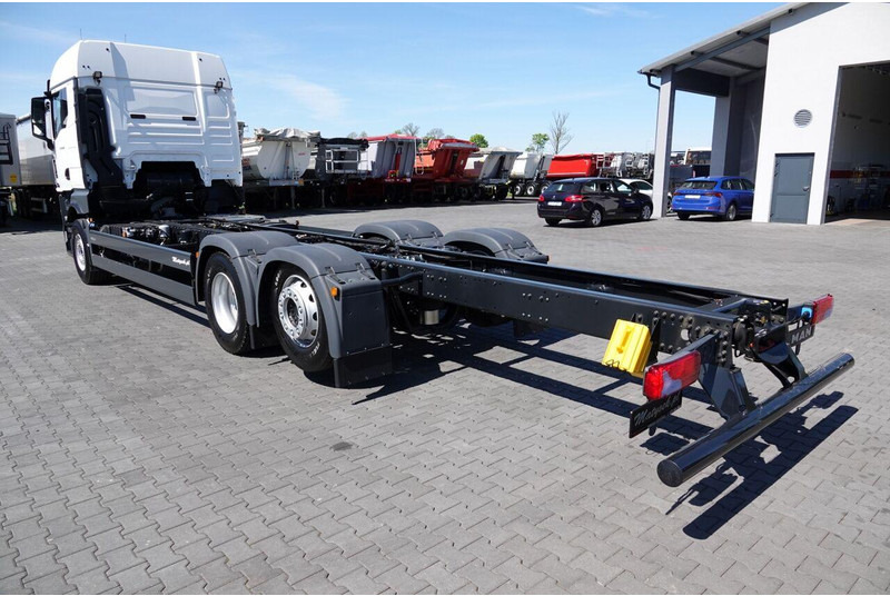 MAN TGX 26.520 / 6x2 / RAMA DŁ. 9,1M / OŚ PODNOSZONA / SKRĘTNA  / DO - Chassis lastebil: bilde 3 MAN TGX 26.520 / 6x2 / RAMA DŁ. 9,1M / OŚ PODNOSZONA / SKRĘTNA  / DO - Chassis lastebil: bilde 3