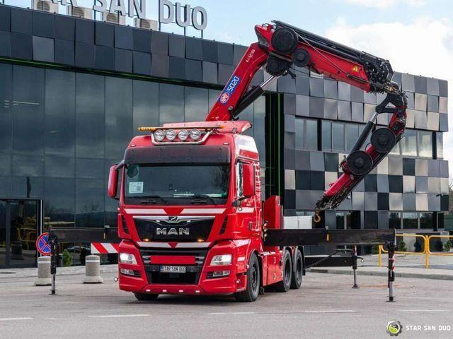 MAN TGX 28.500 6x2 HMF 5020K-RC Fly Jib Crane - Planbil, Kranbil: bilde 3 MAN TGX 28.500 6x2 HMF 5020K-RC Fly Jib Crane - Planbil, Kranbil: bilde 3
