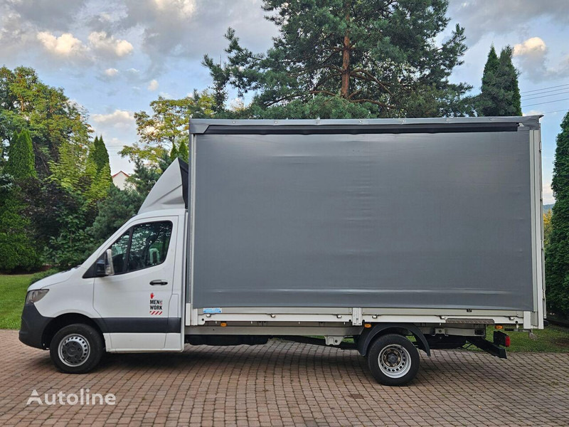Mercedes-Benz 514/414 CDI Curtain side - Varebil med kapell: bilde 2 Mercedes-Benz 514/414 CDI Curtain side - Varebil med kapell: bilde 2
