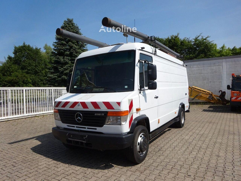 Mercedes-Benz 616D Vario - Box truck - Varebil med skap: bilde 1 Mercedes-Benz 616D Vario - Box truck - Varebil med skap: bilde 1