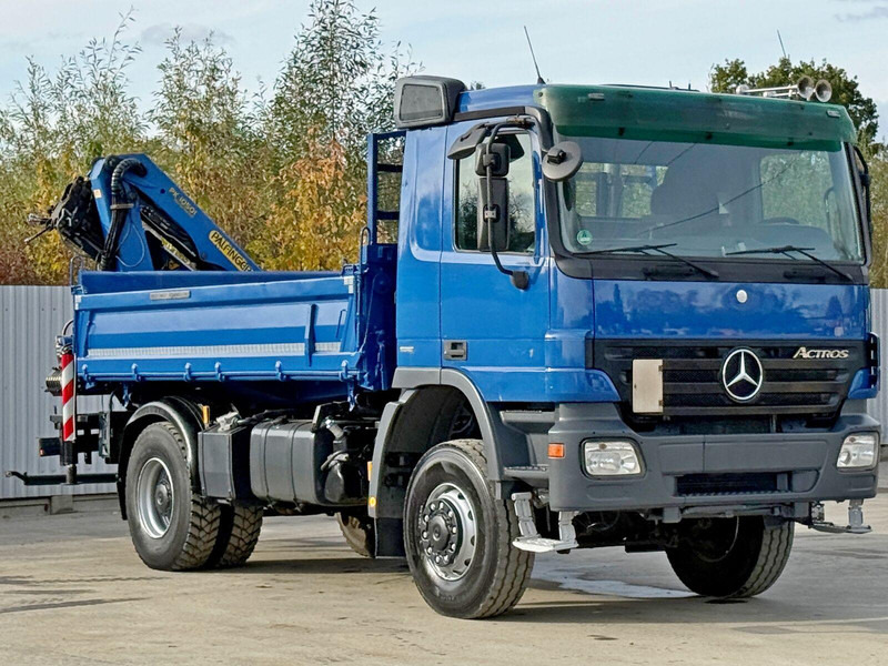 Mercedes-Benz ACTROS 1841 * PK 10501 + FUNK * TOP * 4x4 - Tippbil, Kranbil: bilde 3 Mercedes-Benz ACTROS 1841 * PK 10501 + FUNK * TOP * 4x4 - Tippbil, Kranbil: bilde 3