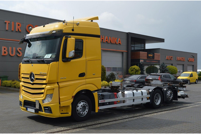 Mercedes-Benz ACTROS 2542 EURO 6 BDF SWAP CHASSIS - Chassis lastebil: bilde 1 Mercedes-Benz ACTROS 2542 EURO 6 BDF SWAP CHASSIS - Chassis lastebil: bilde 1