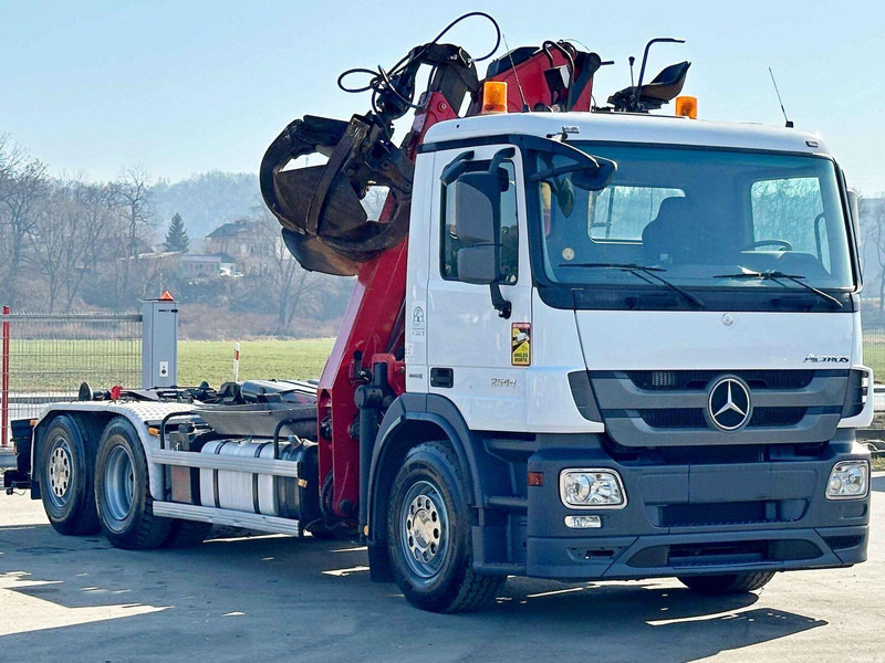 Mercedes-Benz ACTROS 2544 * ABROLLKIPPER * LHO L190Z(78) * TOP - Krokbil, Kranbil: bilde 3 Mercedes-Benz ACTROS 2544 * ABROLLKIPPER * LHO L190Z(78) * TOP - Krokbil, Kranbil: bilde 3