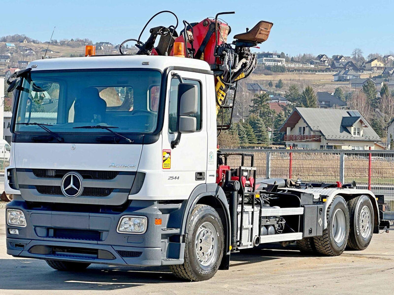 Mercedes-Benz ACTROS 2544 * ABROLLKIPPER * LHO L190Z(78) * TOP - Krokbil, Kranbil: bilde 4 Mercedes-Benz ACTROS 2544 * ABROLLKIPPER * LHO L190Z(78) * TOP - Krokbil, Kranbil: bilde 4