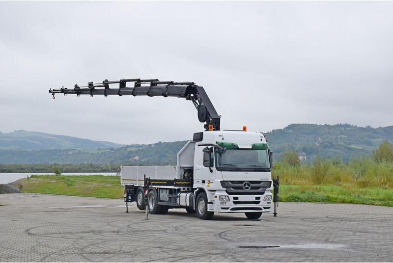 Mercedes-Benz ACTROS 2544 - Planbil, Kranbil: bilde 2 Mercedes-Benz ACTROS 2544 - Planbil, Kranbil: bilde 2