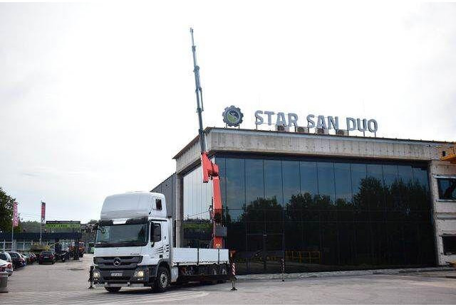 Mercedes-Benz ACTROS 2546 6x2 Palfinger PK 50002 EURO 5 Cran - Planbil, Kranbil: bilde 1 Mercedes-Benz ACTROS 2546 6x2 Palfinger PK 50002 EURO 5 Cran - Planbil, Kranbil: bilde 1