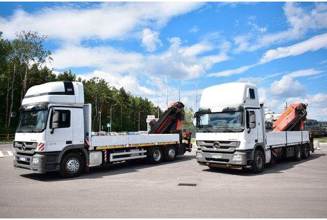Mercedes-Benz ACTROS 2546 6x2 Palfinger PK 50002 EURO 5 Cran - Planbil, Kranbil: bilde 5 Mercedes-Benz ACTROS 2546 6x2 Palfinger PK 50002 EURO 5 Cran - Planbil, Kranbil: bilde 5