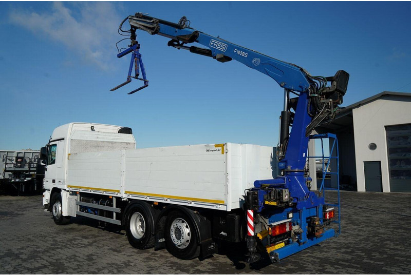 Mercedes-Benz ACTROS 2548 / 6x2 / BURTOWA - 6,5 M / OŚ PODNOSZONA / HDS FASSI - Planbil, Kranbil: bilde 3 Mercedes-Benz ACTROS 2548 / 6x2 / BURTOWA - 6,5 M / OŚ PODNOSZONA / HDS FASSI - Planbil, Kranbil: bilde 3