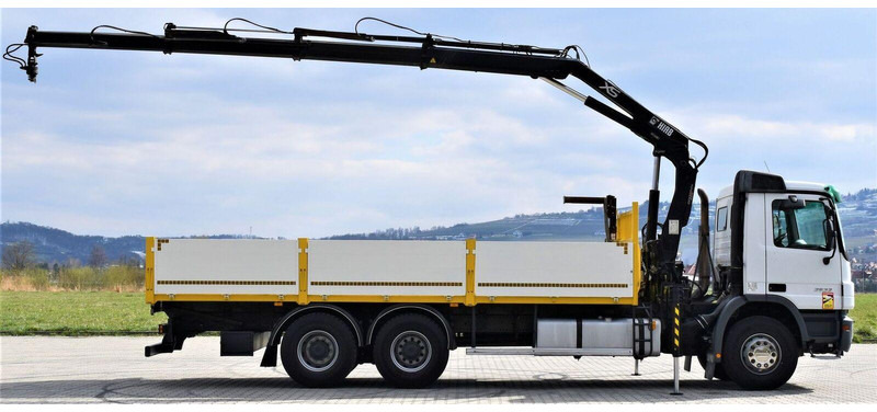 Mercedes-Benz ACTROS 2632 - Planbil, Kranbil: bilde 5 Mercedes-Benz ACTROS 2632 - Planbil, Kranbil: bilde 5
