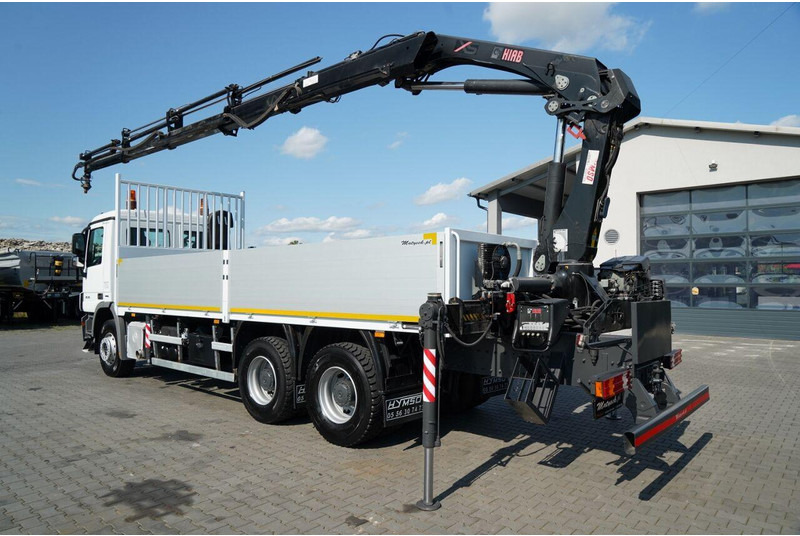 Mercedes-Benz ACTROS 2636 / 6x4 / SKRZYNIOWY 7 M + HDS HIAB - WYSÓW 12,6 M / - Planbil, Kranbil: bilde 5 Mercedes-Benz ACTROS 2636 / 6x4 / SKRZYNIOWY 7 M + HDS HIAB - WYSÓW 12,6 M / - Planbil, Kranbil: bilde 5