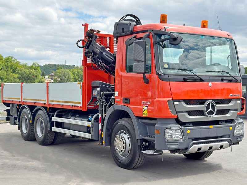 Mercedes-Benz ACTROS 2636 *HIAB 122 BS-2 HIDUO + FUNK/6x4 * TOP - Planbil, Kranbil: bilde 4 Mercedes-Benz ACTROS 2636 *HIAB 122 BS-2 HIDUO + FUNK/6x4 * TOP - Planbil, Kranbil: bilde 4