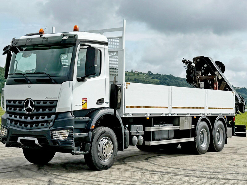 Mercedes-Benz ACTROS 2636 * HIAB 211 E-6 HIDUO/FUNK *6x4 - Planbil, Kranbil: bilde 4 Mercedes-Benz ACTROS 2636 * HIAB 211 E-6 HIDUO/FUNK *6x4 - Planbil, Kranbil: bilde 4