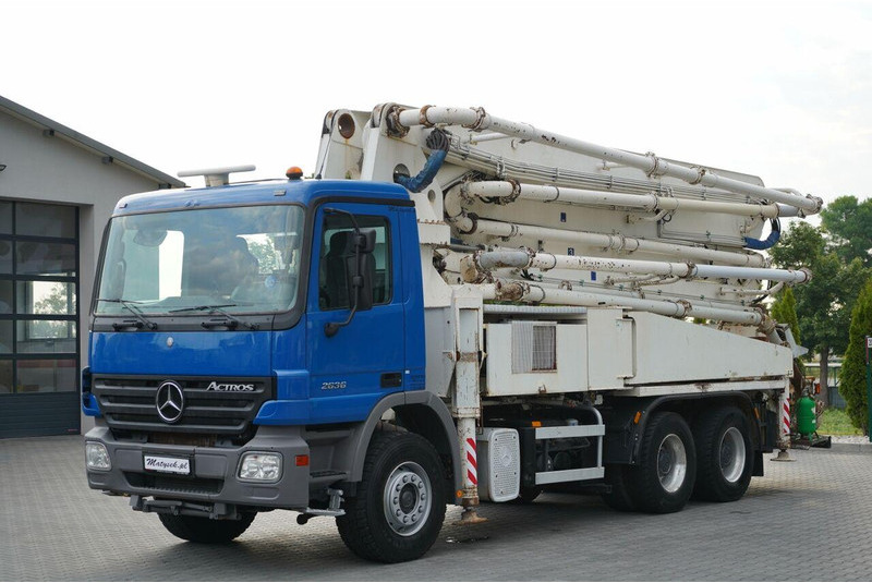 Mercedes-Benz ACTROS 2636 / POMPA SERMAC 5Z37 / 37 METRÓW / STEROWANIE RADIOW - Betongpumpe: bilde 2 Mercedes-Benz ACTROS 2636 / POMPA SERMAC 5Z37 / 37 METRÓW / STEROWANIE RADIOW - Betongpumpe: bilde 2