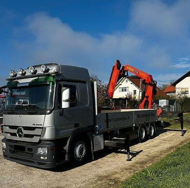 Mercedes-Benz ACTROS 2641 6x2 Crane PALFINGER PK 36002 - Planbil, Kranbil: bilde 1 Mercedes-Benz ACTROS 2641 6x2 Crane PALFINGER PK 36002 - Planbil, Kranbil: bilde 1