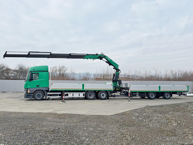 Mercedes-Benz ACTROS 2645 * FASSI F345.24 + FUNK + Anhänger - Planbil, Kranbil: bilde 5 Mercedes-Benz ACTROS 2645 * FASSI F345.24 + FUNK + Anhänger - Planbil, Kranbil: bilde 5