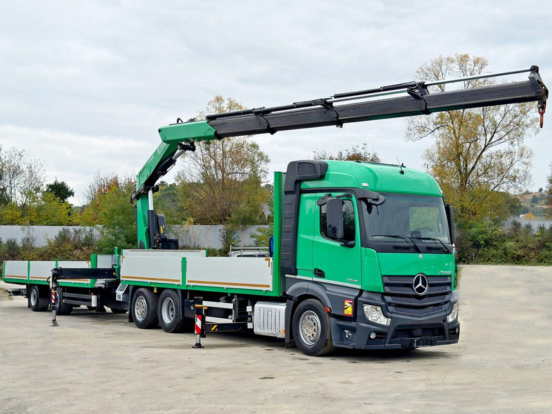 Mercedes-Benz ACTROS 2645* FASSI F345 RA 2.4/FUNK+Anhänger - Planbil, Kranbil: bilde 2 Mercedes-Benz ACTROS 2645* FASSI F345 RA 2.4/FUNK+Anhänger - Planbil, Kranbil: bilde 2