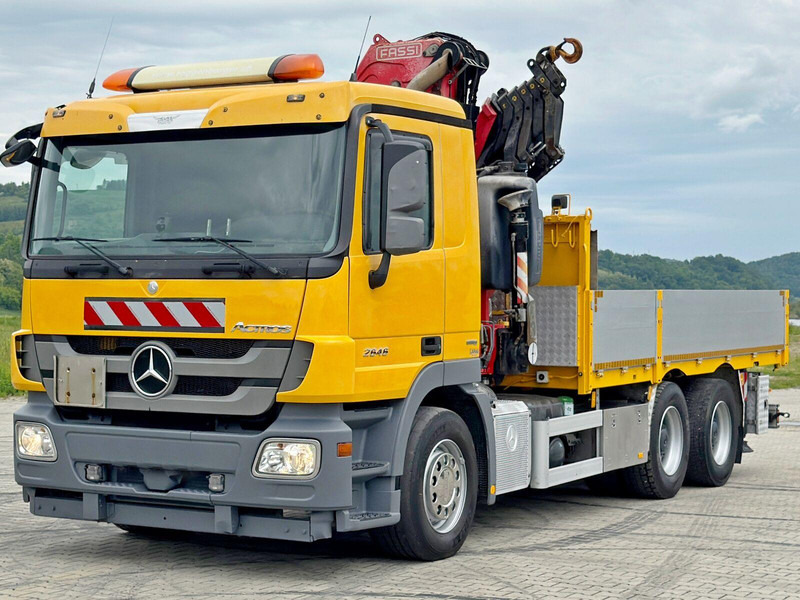 Mercedes-Benz ACTROS 2646 * FASSI F365AXP.26 + FUNK * 6x4 - Planbil, Kranbil: bilde 4 Mercedes-Benz ACTROS 2646 * FASSI F365AXP.26 + FUNK * 6x4 - Planbil, Kranbil: bilde 4