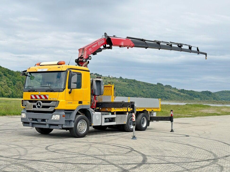Mercedes-Benz ACTROS 2646 * FASSI F365AXP.26 + FUNK * 6x4 - Planbil, Kranbil: bilde 2 Mercedes-Benz ACTROS 2646 * FASSI F365AXP.26 + FUNK * 6x4 - Planbil, Kranbil: bilde 2