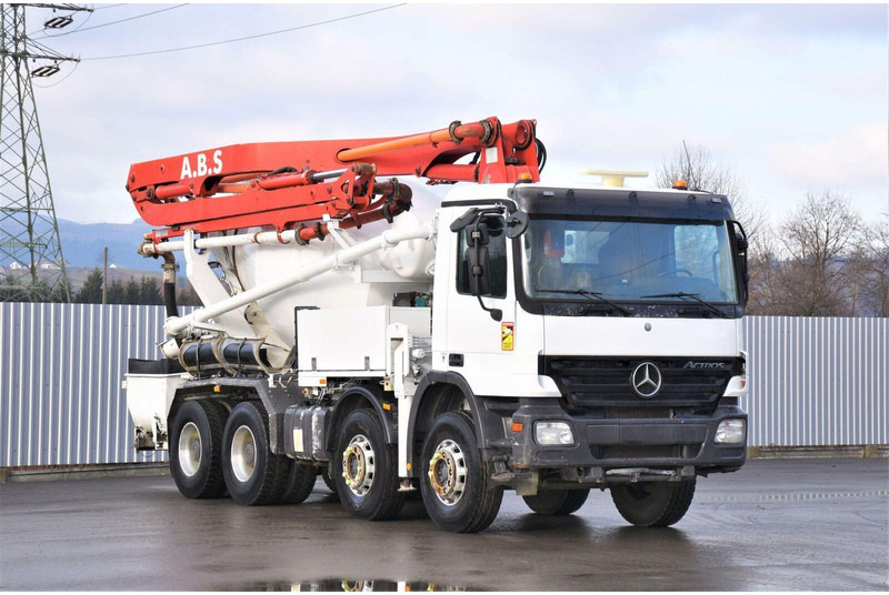 Mercedes-Benz ACTROS 3241* Betonpumpe 21m *8x4 * Top Zustand - Betongpumpe: bilde 1 Mercedes-Benz ACTROS 3241* Betonpumpe 21m *8x4 * Top Zustand - Betongpumpe: bilde 1