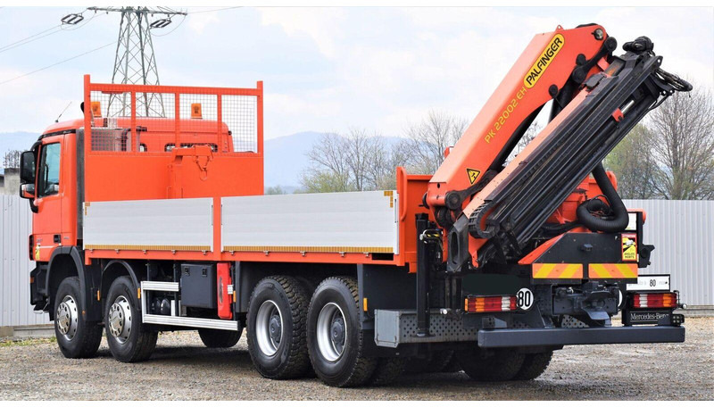 Mercedes-Benz ACTROS 3241 - Planbil, Kranbil: bilde 5 Mercedes-Benz ACTROS 3241 - Planbil, Kranbil: bilde 5