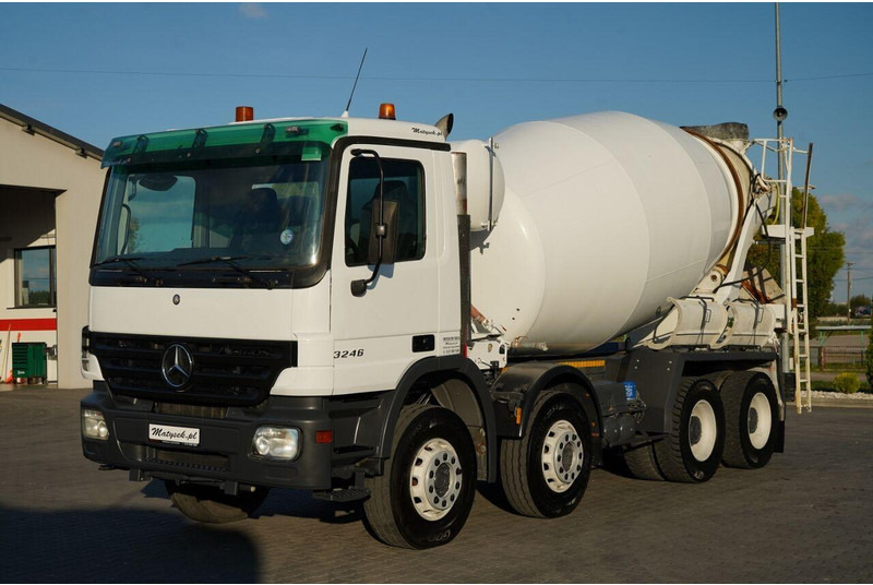 Mercedes-Benz ACTROS 3246 / BETONOMIESZARKA SCHWING STETTER / 8X4 / EPS + SPRZ - Betongbil: bilde 3 Mercedes-Benz ACTROS 3246 / BETONOMIESZARKA SCHWING STETTER / 8X4 / EPS + SPRZ - Betongbil: bilde 3