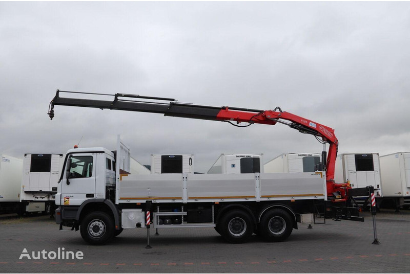 Mercedes-Benz ACTROS 3336 - Planbil, Kranbil: bilde 4 Mercedes-Benz ACTROS 3336 - Planbil, Kranbil: bilde 4