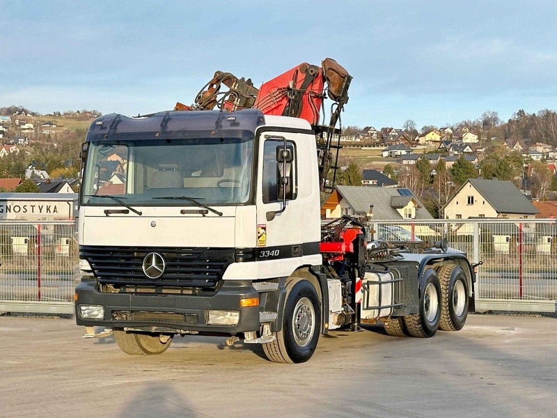 Mercedes-Benz ACTROS 3340 * ABROLLKIPPER * EPSILON E245ZA /6x4 - Krokbil, Kranbil: bilde 2 Mercedes-Benz ACTROS 3340 * ABROLLKIPPER * EPSILON E245ZA /6x4 - Krokbil, Kranbil: bilde 2