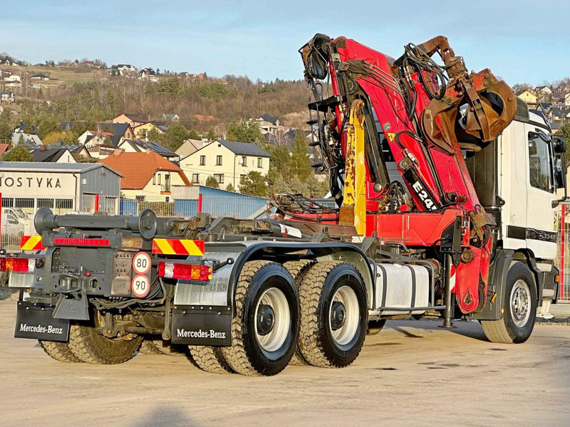 Mercedes-Benz ACTROS 3340 * ABROLLKIPPER * EPSILON E245ZA /6x4 - Krokbil, Kranbil: bilde 4 Mercedes-Benz ACTROS 3340 * ABROLLKIPPER * EPSILON E245ZA /6x4 - Krokbil, Kranbil: bilde 4