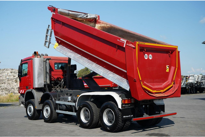 Mercedes-Benz ACTROS 4141 / 8X6 / WYWROTKA TYLNOZSYPOWA / MEILLER KIPPER 5.3M - Tippbil: bilde 4 Mercedes-Benz ACTROS 4141 / 8X6 / WYWROTKA TYLNOZSYPOWA / MEILLER KIPPER 5.3M - Tippbil: bilde 4