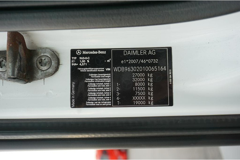 Container-transport/ Vekselflak lastebil Mercedes-Benz ANTOS / 2535 / ACC / E 6 / BDF + WINDA / 7.15 , 7.45, 7.82 M / O: bilde 11