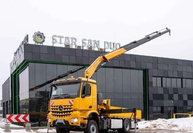 Mercedes-Benz AROCS 1848 4x4 FASSI F255A.2.24.XE-Dynamic Cran - Planbil, Kranbil: bilde 1 Mercedes-Benz AROCS 1848 4x4 FASSI F255A.2.24.XE-Dynamic Cran - Planbil, Kranbil: bilde 1