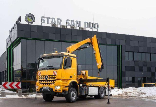 Mercedes-Benz AROCS 1848 4x4 FASSI F255A.2.24.XE-Dynamic Cran - Planbil, Kranbil: bilde 3 Mercedes-Benz AROCS 1848 4x4 FASSI F255A.2.24.XE-Dynamic Cran - Planbil, Kranbil: bilde 3