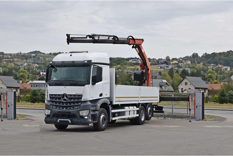 Mercedes-Benz AROCS 2542 - Planbil, Kranbil: bilde 2 Mercedes-Benz AROCS 2542 - Planbil, Kranbil: bilde 2