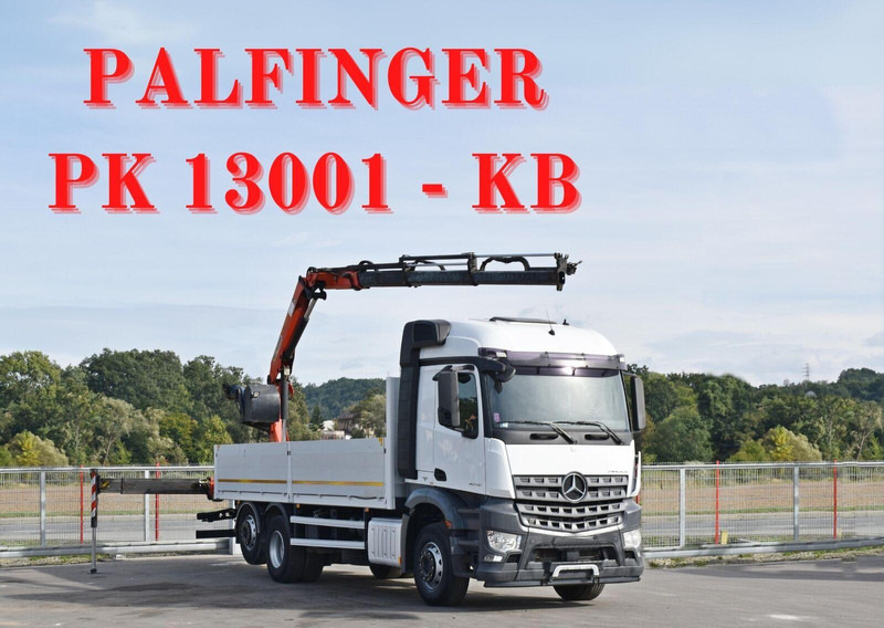 Mercedes-Benz AROCS 2542 - Planbil, Kranbil: bilde 1 Mercedes-Benz AROCS 2542 - Planbil, Kranbil: bilde 1