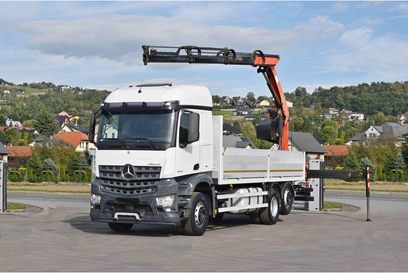 Mercedes-Benz AROCS 2542 - Planbil, Kranbil: bilde 2 Mercedes-Benz AROCS 2542 - Planbil, Kranbil: bilde 2