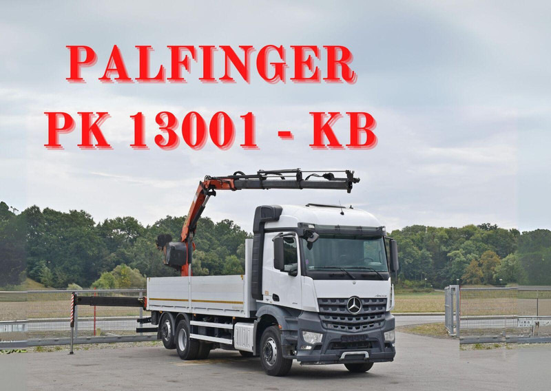 Mercedes-Benz AROCS 2542 - Planbil, Kranbil: bilde 1 Mercedes-Benz AROCS 2542 - Planbil, Kranbil: bilde 1