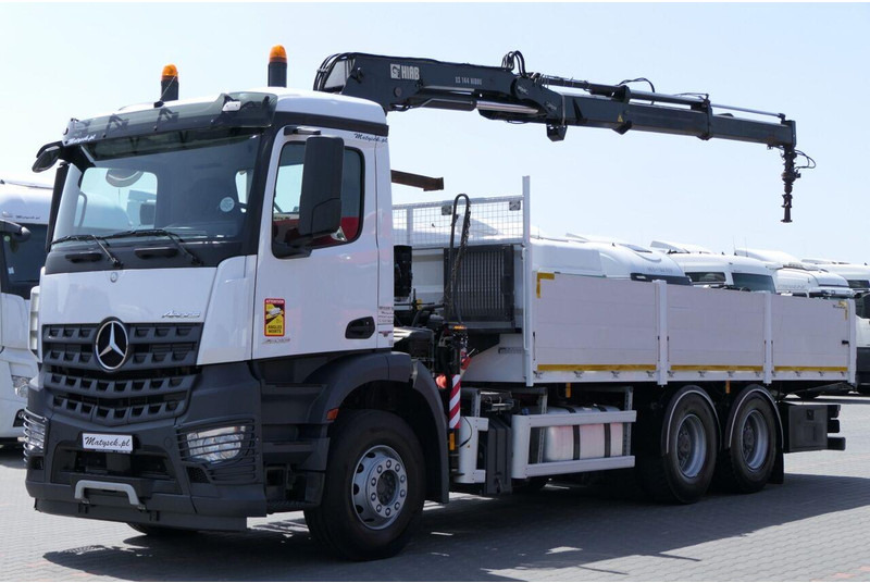 Mercedes-Benz AROCS 2633 - Planbil, Kranbil: bilde 1 Mercedes-Benz AROCS 2633 - Planbil, Kranbil: bilde 1