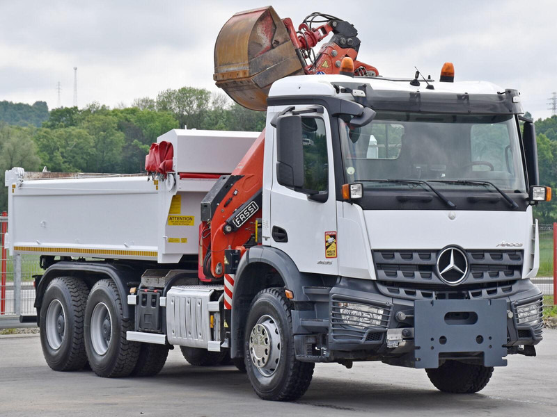 Mercedes-Benz AROCS 2635* FASSI F165AZ.0.22 + FUNK * 6x4 - Tippbil, Kranbil: bilde 4 Mercedes-Benz AROCS 2635* FASSI F165AZ.0.22 + FUNK * 6x4 - Tippbil, Kranbil: bilde 4