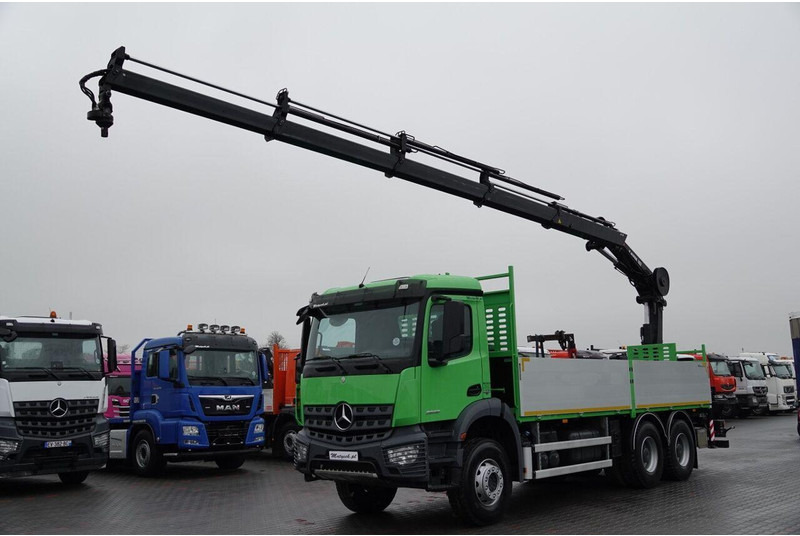 Mercedes-Benz AROCS 2636 / 6x4 / SKRZYNIOWY- 6,5 M / + HDS HIAB 4x wysów: 13 - Planbil, Kranbil: bilde 3 Mercedes-Benz AROCS 2636 / 6x4 / SKRZYNIOWY- 6,5 M / + HDS HIAB 4x wysów: 13 - Planbil, Kranbil: bilde 3