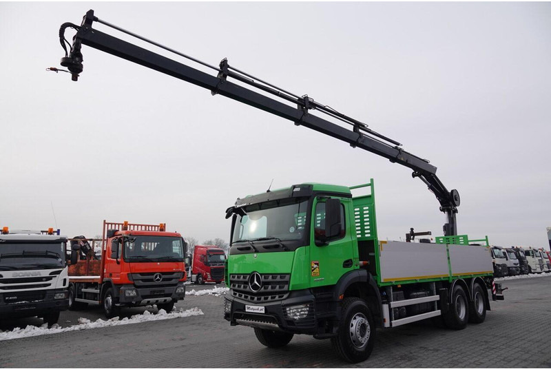 Mercedes-Benz AROCS 2636 / 6x4 / SKRZYNIOWY- 6,5 M / + HDS HIAB 4x wysów: 13 m - Planbil, Kranbil: bilde 2 Mercedes-Benz AROCS 2636 / 6x4 / SKRZYNIOWY- 6,5 M / + HDS HIAB 4x wysów: 13 m - Planbil, Kranbil: bilde 2