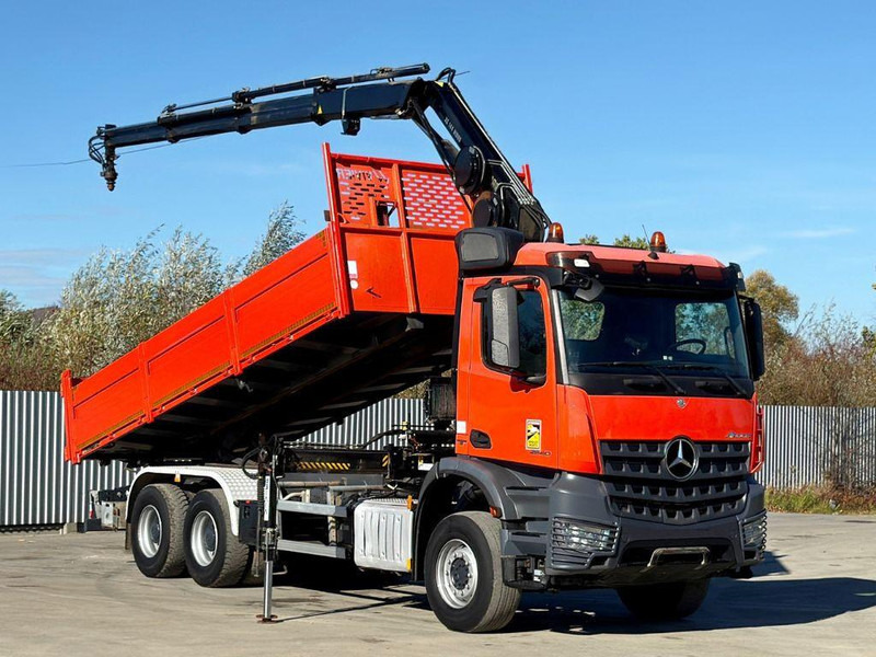 Mercedes-Benz AROCS 2640 *HIAB 144 BS - 3/FUNK + * 6x4 - Tippbil, Kranbil: bilde 2 Mercedes-Benz AROCS 2640 *HIAB 144 BS - 3/FUNK + * 6x4 - Tippbil, Kranbil: bilde 2