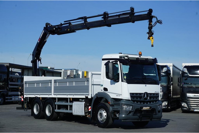 Mercedes-Benz AROCS / 2643 / 6 X 4 / SKRZYNIOWY + HDS / HIAB 228 E – 4 / WYS. - Planbil, Kranbil: bilde 2 Mercedes-Benz AROCS / 2643 / 6 X 4 / SKRZYNIOWY + HDS / HIAB 228 E – 4 / WYS. - Planbil, Kranbil: bilde 2