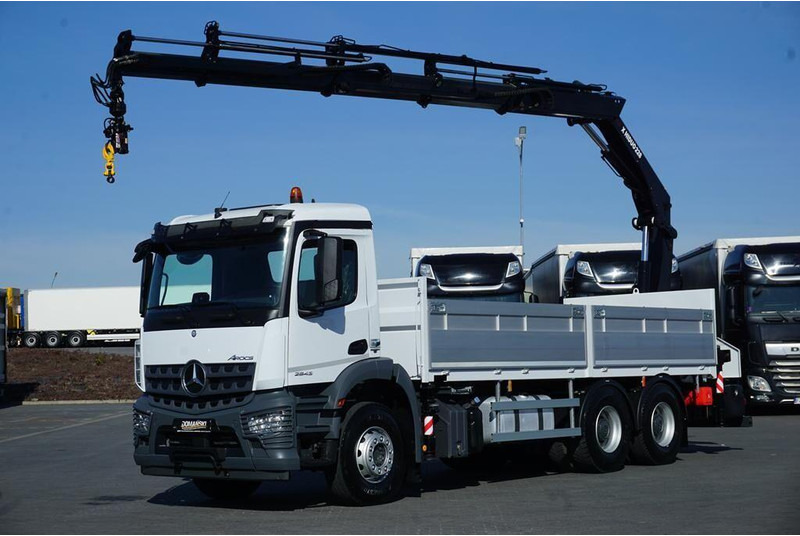 Mercedes-Benz AROCS / 2643 / 6 X 4 / SKRZYNIOWY + HDS / HIAB 228 E – 4 / WYS. - Planbil, Kranbil: bilde 1 Mercedes-Benz AROCS / 2643 / 6 X 4 / SKRZYNIOWY + HDS / HIAB 228 E – 4 / WYS. - Planbil, Kranbil: bilde 1