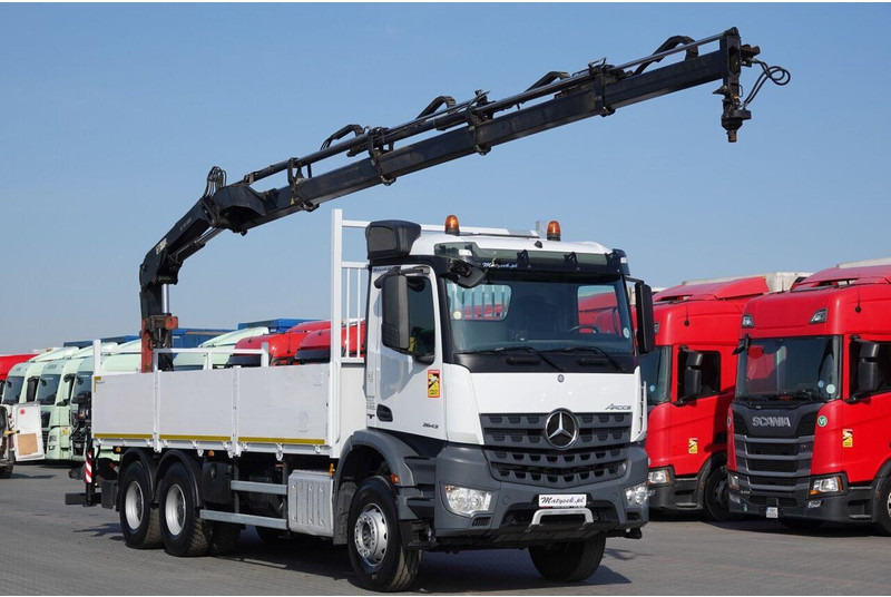 Mercedes-Benz AROCS 2643 / 6x4 / SKRZYNIOWY- 6,8 m / + HDS HIAB 144 wysów: 13 - Planbil, Kranbil: bilde 1 Mercedes-Benz AROCS 2643 / 6x4 / SKRZYNIOWY- 6,8 m / + HDS HIAB 144 wysów: 13 - Planbil, Kranbil: bilde 1