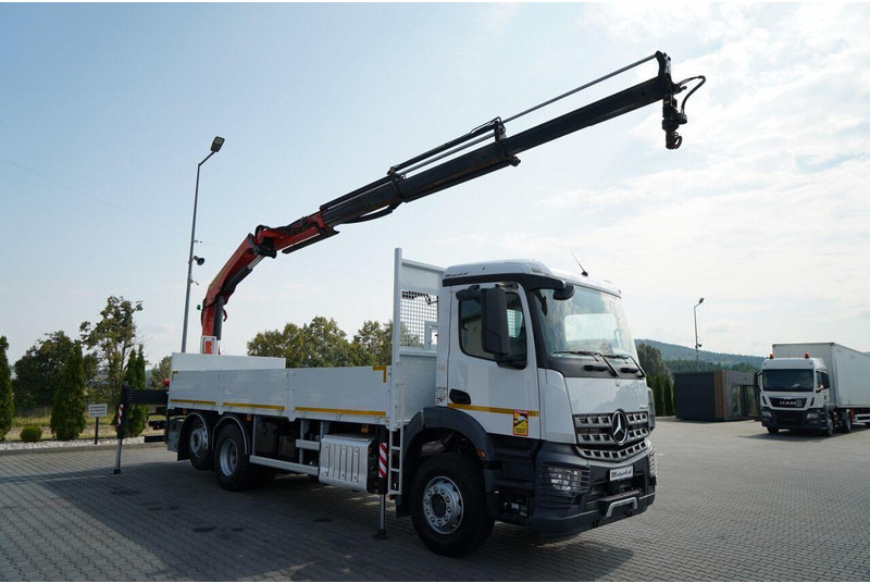 Mercedes-Benz AROCS 2643 - Planbil, Kranbil: bilde 2 Mercedes-Benz AROCS 2643 - Planbil, Kranbil: bilde 2