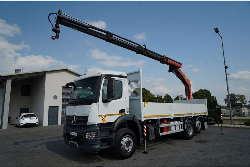 Mercedes-Benz AROCS 2643 - Planbil, Kranbil: bilde 3 Mercedes-Benz AROCS 2643 - Planbil, Kranbil: bilde 3