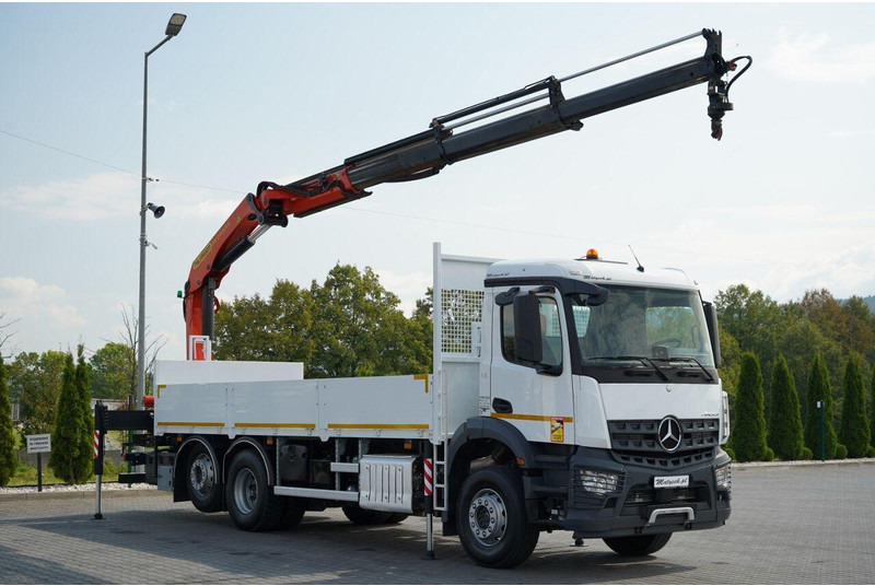 Mercedes-Benz AROCS 2643 - Planbil, Kranbil: bilde 1 Mercedes-Benz AROCS 2643 - Planbil, Kranbil: bilde 1