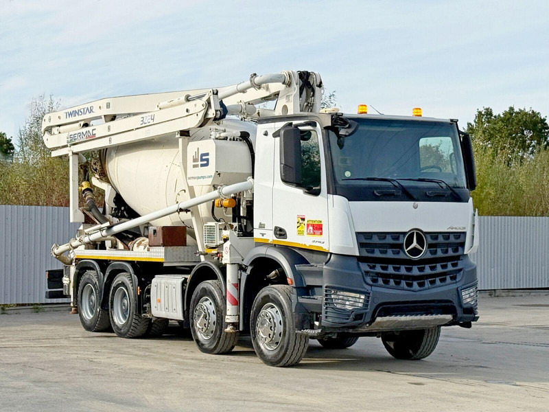 Mercedes-Benz AROCS 3743 * Betonpumpe + FUNK * 8x4 * TOP - Betongpumpe: bilde 1 Mercedes-Benz AROCS 3743 * Betonpumpe + FUNK * 8x4 * TOP - Betongpumpe: bilde 1