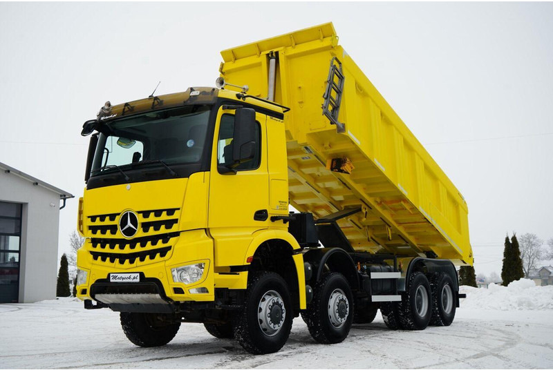 Mercedes-Benz AROCS 4151 / 8X8 / WYWROTKA TYLNOZSYPOWA / HYDROKLAPA / 6 M / AU - Tippbil: bilde 1 Mercedes-Benz AROCS 4151 / 8X8 / WYWROTKA TYLNOZSYPOWA / HYDROKLAPA / 6 M / AU - Tippbil: bilde 1