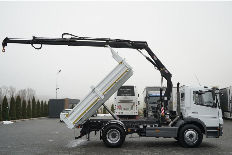 Mercedes-Benz ATEGO 1218 / 4x2 / WYWROTKA + HDS HIAB 0088 BS-3 / PILOT /MANU - Tippbil, Kranbil: bilde 5 Mercedes-Benz ATEGO 1218 / 4x2 / WYWROTKA + HDS HIAB 0088 BS-3 / PILOT /MANU - Tippbil, Kranbil: bilde 5
